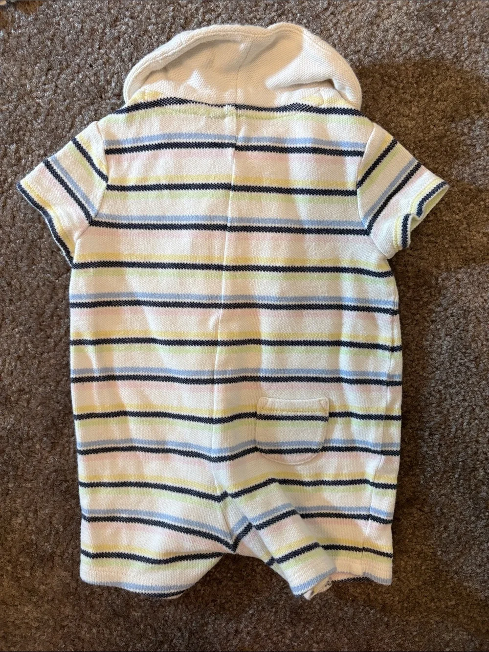 Janie and Jack infant newborn boy bundle lot 3 one piece romper outfits